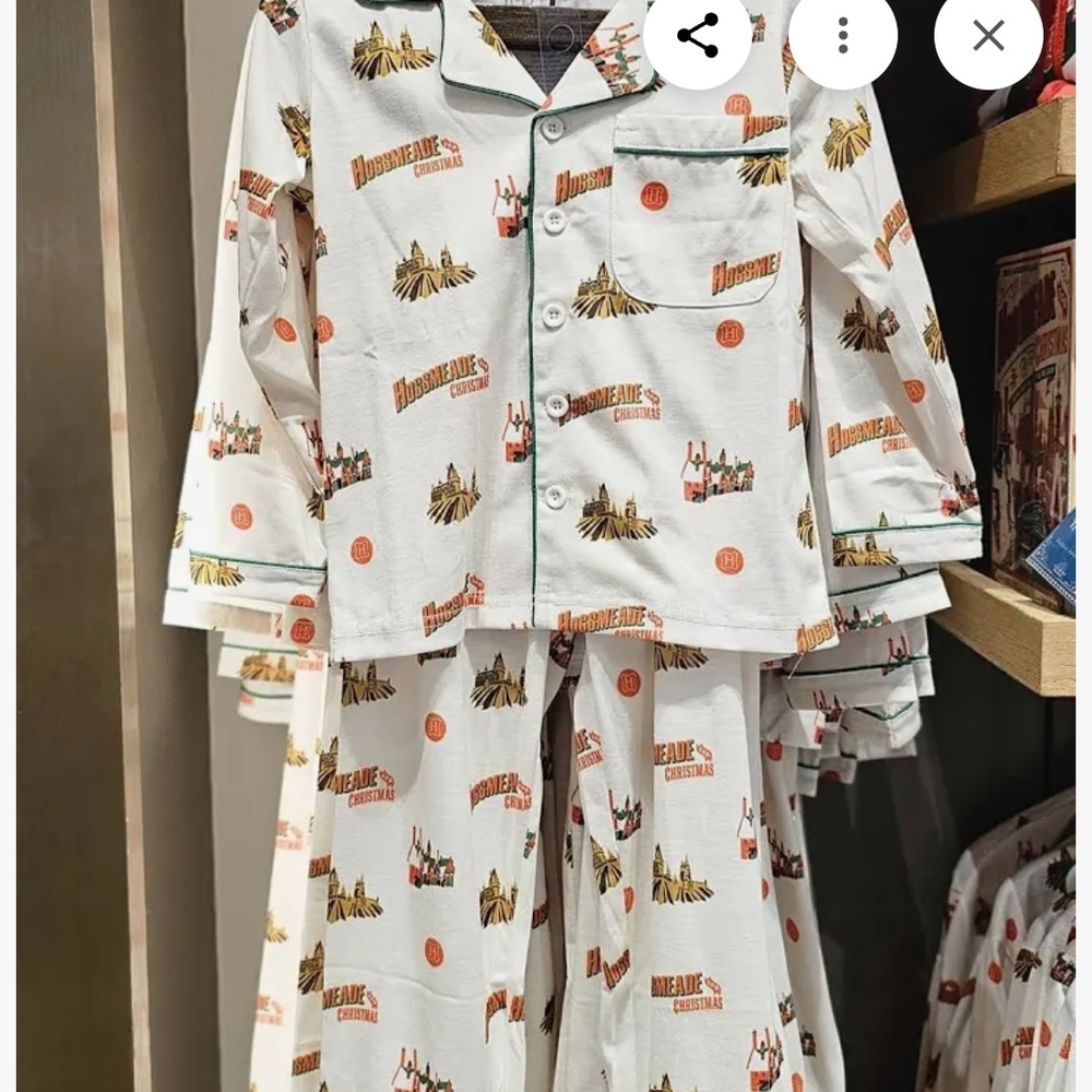 Wizarding World Of Harry Potter From Universal Studios 2024 Hosmeade Pajamas